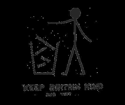 David Shrigley graphic for Keep Britain Kind campaign